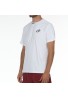 CAMISETA BULLPADEL LINDE BLANCO