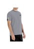 CAMISETA BULLPADEL LINDE GRIS MEDIO