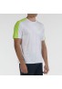 CAMISETA BULLPADEL MITAD BLANCO