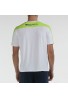 CAMISETA BULLPADEL MITAD BLANCO