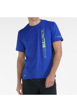 CAMISETA BULLPADEL MIXTA AZUL KLEIN