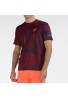 CAMISETA BULLPADEL MOARE VINO BURDEOS