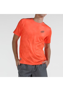 CAMISETA BULLPADEL MOARE CORAL FLUOR