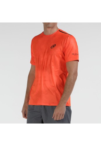 CAMISETA BULLPADEL MOARE CORAL FLUOR